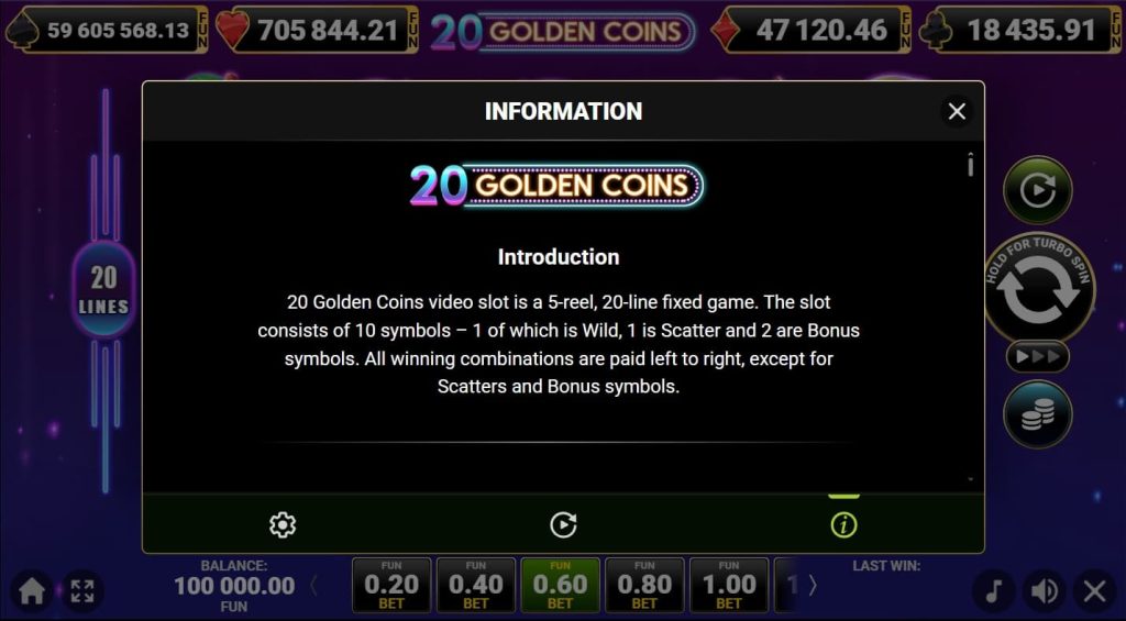 20 Golden Coins 5