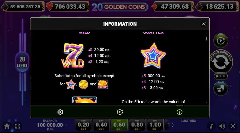 20 Golden Coins 6